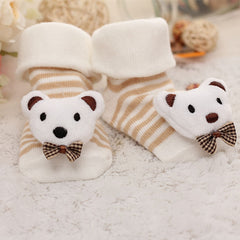 Baby socks rubber anti slip floor cartoon kids Toddlers autumn spring Fashion Animal newborn Cute 0-6-12month