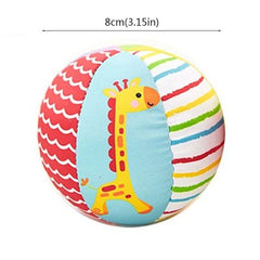 Baby Toys For Children Animal Ball Soft Plush Mobile Toys With Sound Baby Rattle Infant Body Building Ball Toys For 0-12 Months