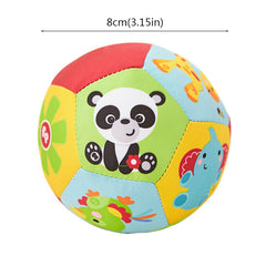 Baby Toys For Children Animal Ball Soft Plush Mobile Toys With Sound Baby Rattle Infant Body Building Ball Toys For 0-12 Months