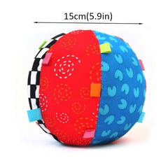 Baby Toys For Children Animal Ball Soft Plush Mobile Toys With Sound Baby Rattle Infant Body Building Ball Toys For 0-12 Months