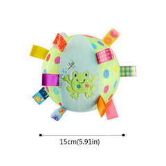Baby Toys For Children Animal Ball Soft Plush Mobile Toys With Sound Baby Rattle Infant Body Building Ball Toys For 0-12 Months