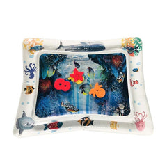 2019 Hot Sales Baby Kids Water Play Mat Inflatable Infant Tummy Time Playmat Toddler for Baby Fun Activity Play Center Dropship