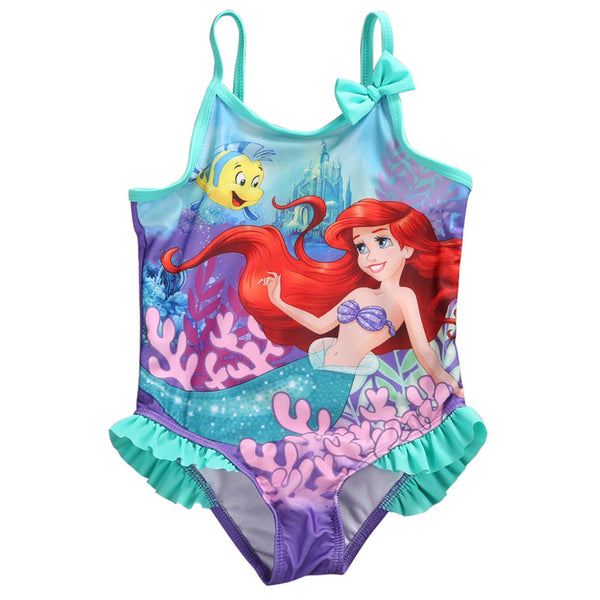 Summer Children Swimwear Kid Toddler Baby Girl 1-4 Years 2019 Mermaid One Piece Swimsuit For Girls Bathing Suit Cartoon Monokini