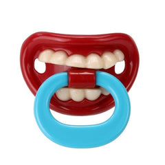 Silicone Funny Baby Pacifier Dummy Nipple Teethers Toddler Pacy Orthodontic Nipples Teether Baby Pacifier Christmas Gift