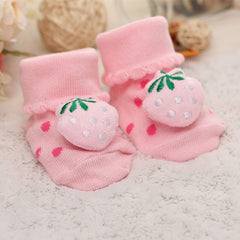 Baby socks rubber anti slip floor cartoon kids Toddlers autumn spring Fashion Animal newborn Cute 0-6-12month