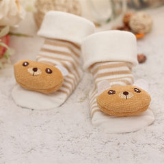 Baby socks rubber anti slip floor cartoon kids Toddlers autumn spring Fashion Animal newborn Cute 0-6-12month