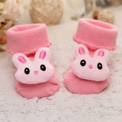 Baby socks rubber anti slip floor cartoon kids Toddlers autumn spring Fashion Animal newborn Cute 0-6-12month