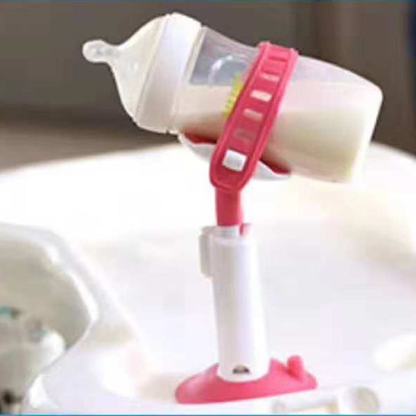 Baby Bottle Rack Free Hand Bottle Holder Feeder Bottles Rack Baby Self-Feeding Holder Drink Water Nursing Holder Support Clip