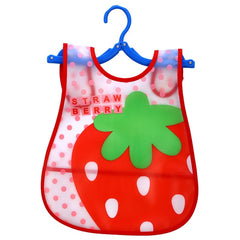 Adjustable Baby Bibs EVA Waterproof Lunch Feeding Bibs Baby Cartoon Feeding Cloth Children Baby Apron Babador Bandana