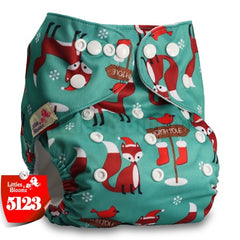 Littles&Bloomz Baby Washable Reusable Real Cloth Pocket Nappy Diaper Cover Wrap suits Birth to Potty One Size Nappy  Inserts