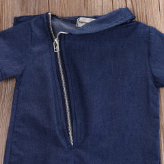 Baby Boys Girls Rompers Spring Infant Jeans Denim Jumpsuit